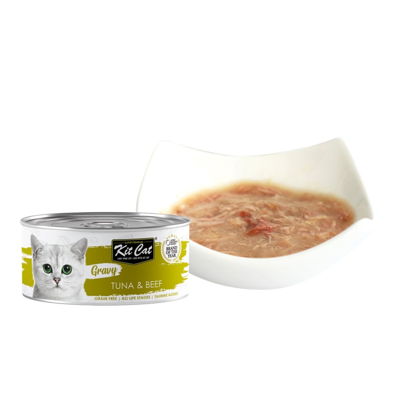 Kit Cat Gravy For Cats - Tuna & Beef | NTUC FairPrice