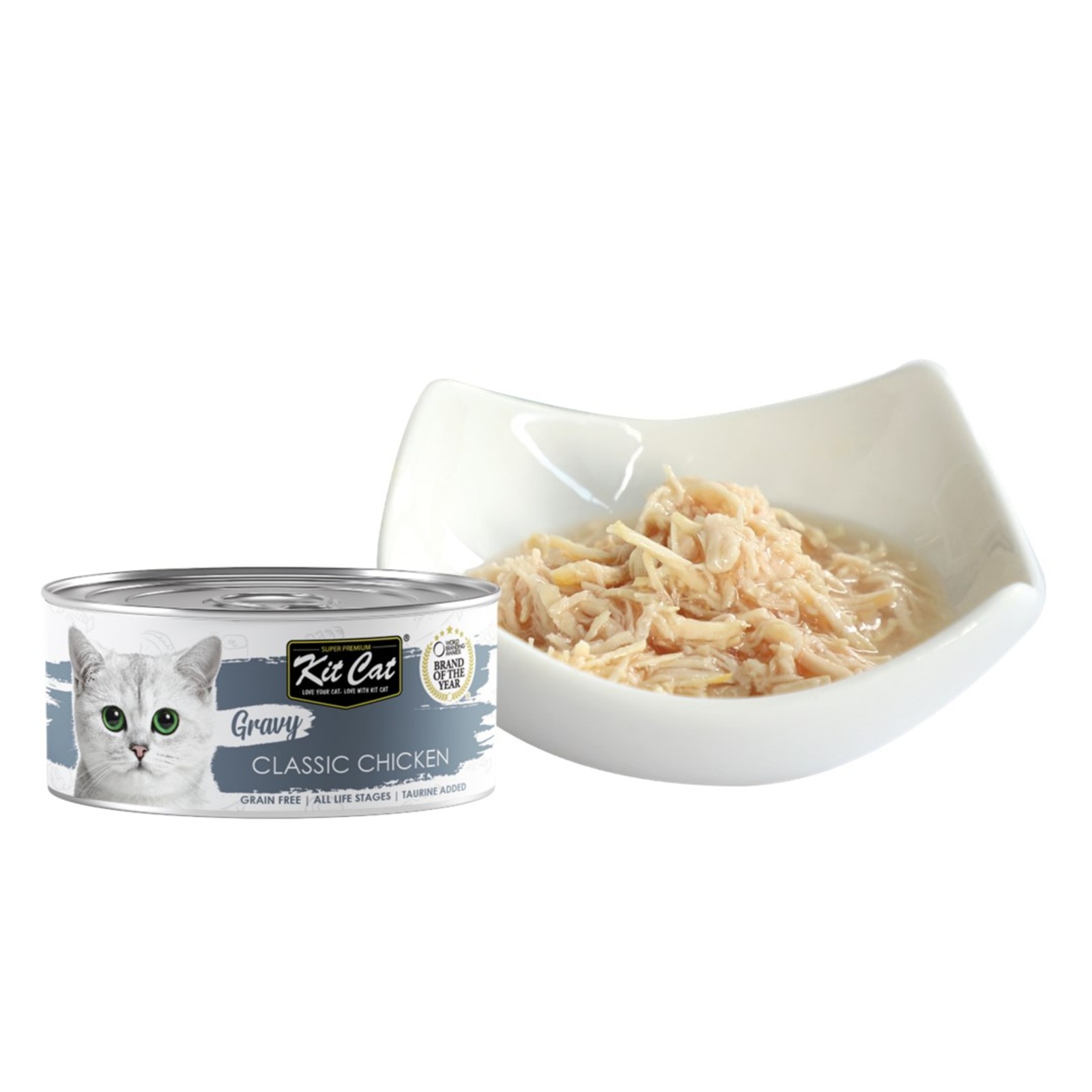 Kit Cat Gravy For Cats Classic Chicken NTUC FairPrice