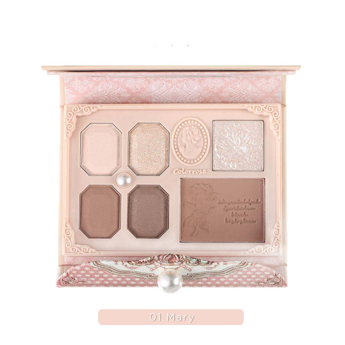 Colorrose Queen's Cameo Mini Makeup Palette 01 Mary NTUC FairPrice