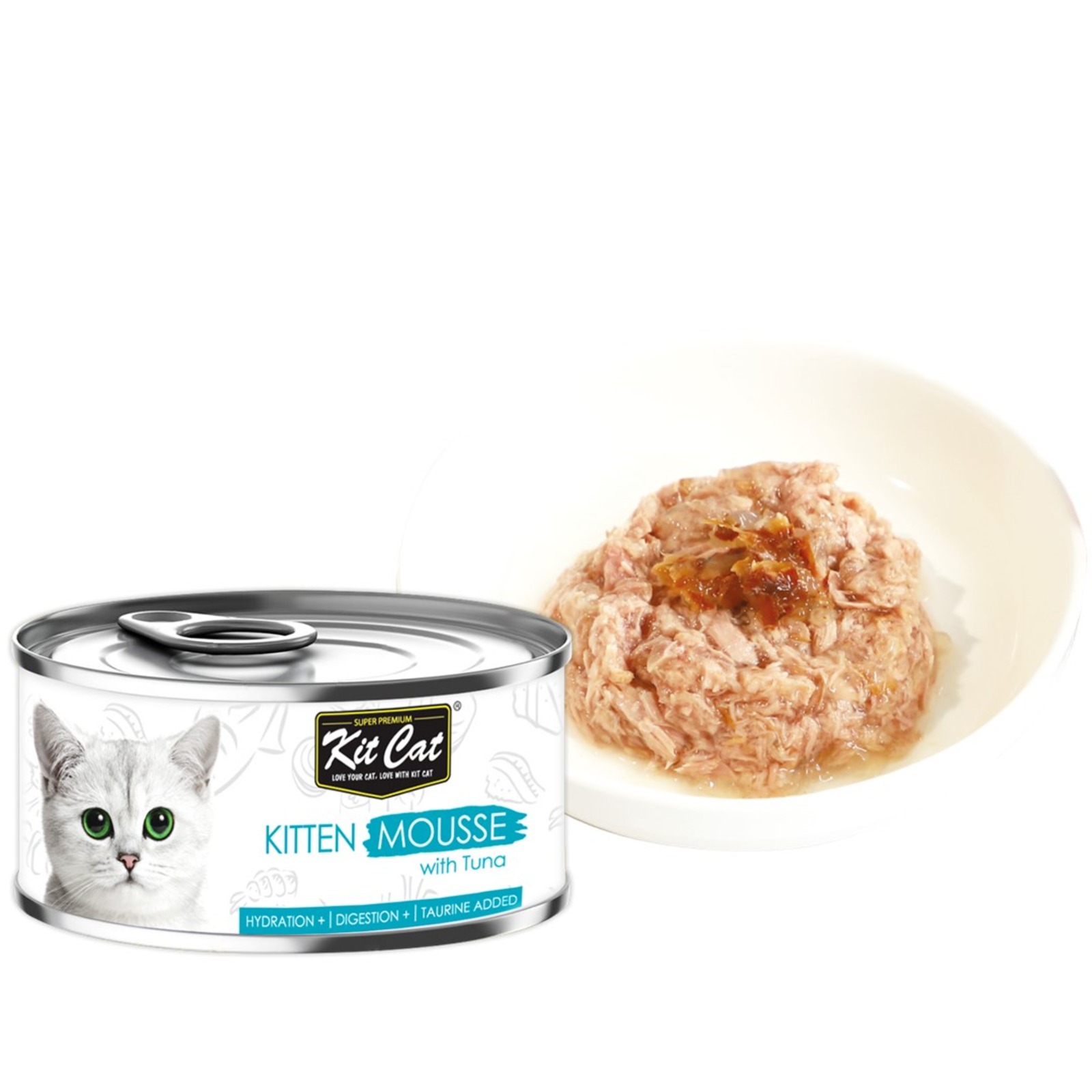 Kit Cat Kitten Mousse With Tuna Toppers For Cats NTUC FairPrice