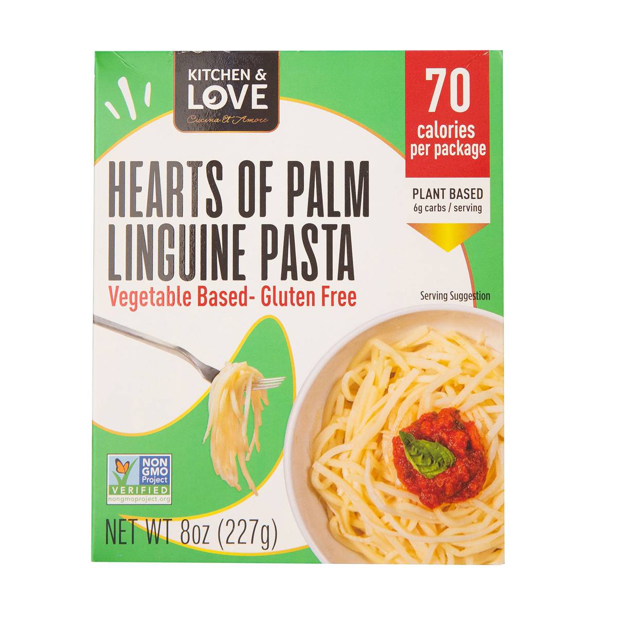 Kitchen & Love Gluten Free Hearts of Palm Linguine NTUC FairPrice