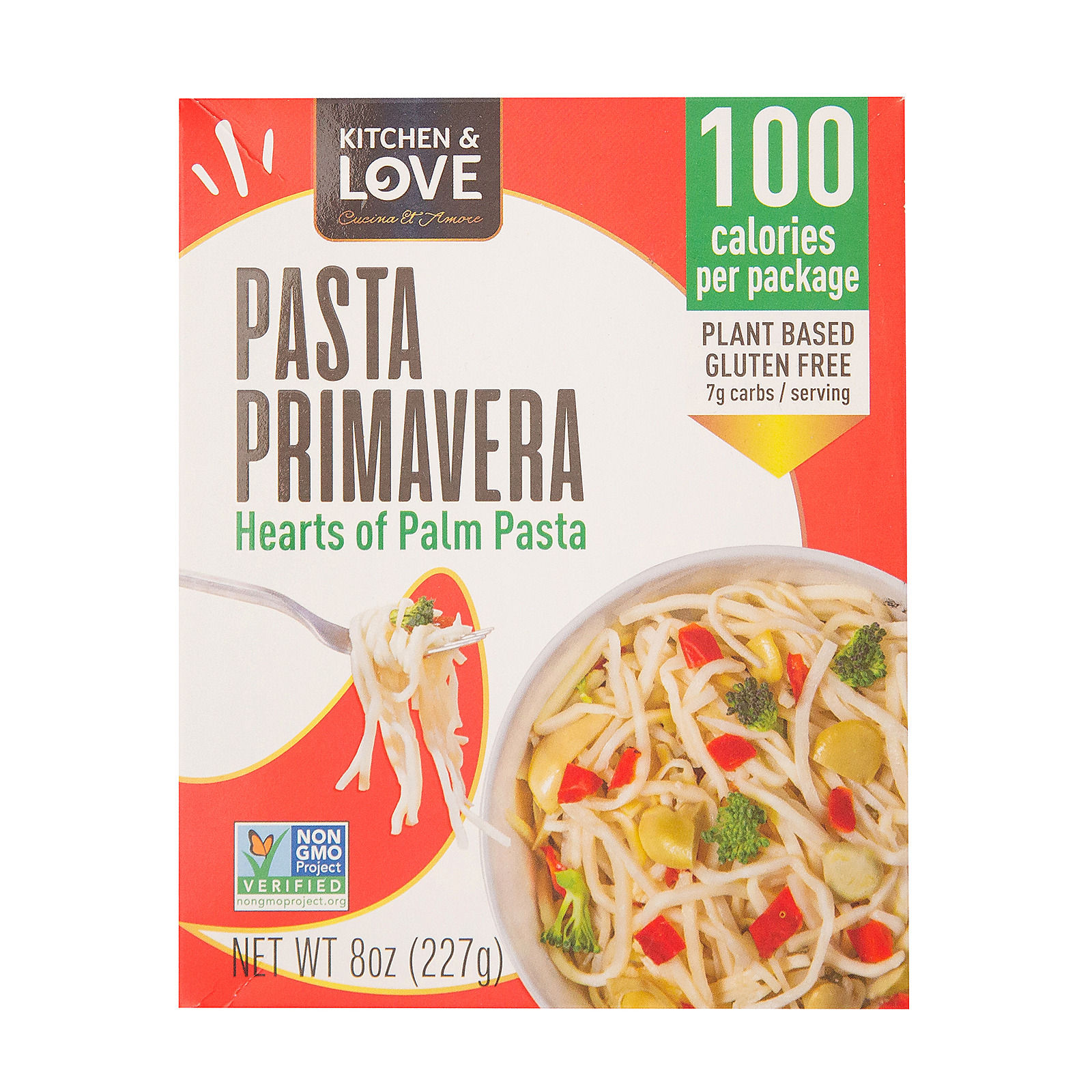 Kitchen & Love Gluten Free Hearts of Palm Pasta Primavera NTUC