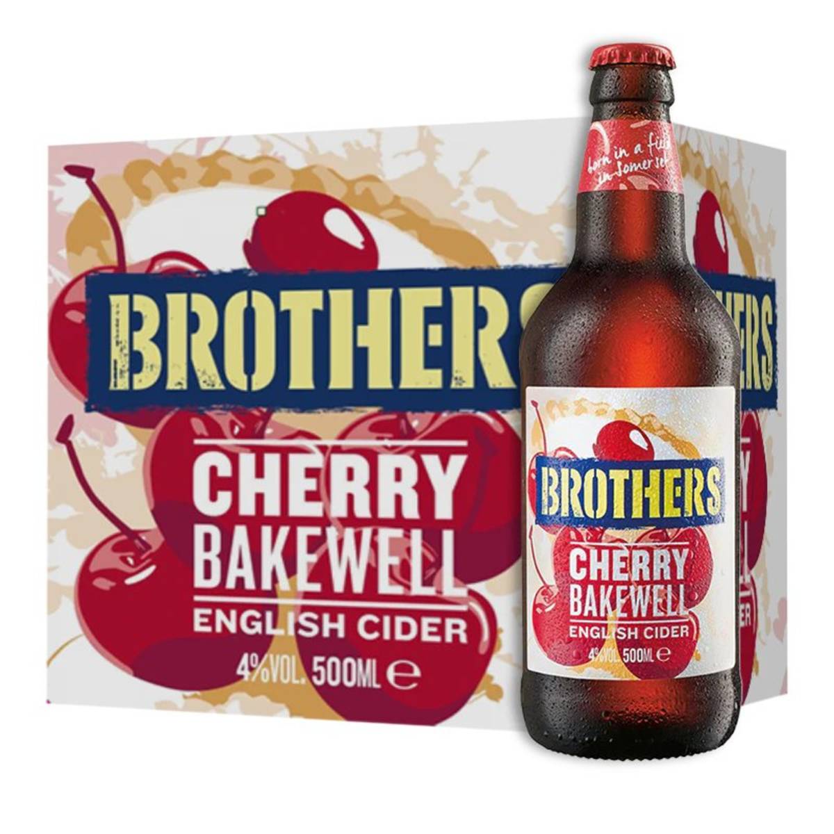 Brothers Cherry Bakewell Apple Cider (Craft Beer) NTUC FairPrice