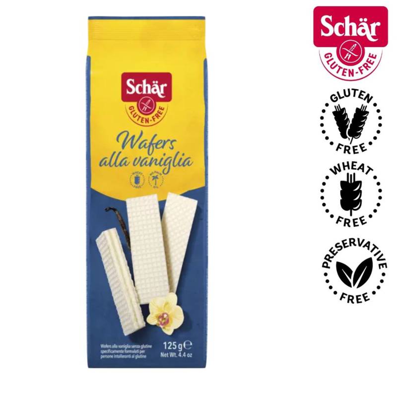 Schar Schar Wafers with Vanilla Cream, Gluten Free | NTUC FairPrice