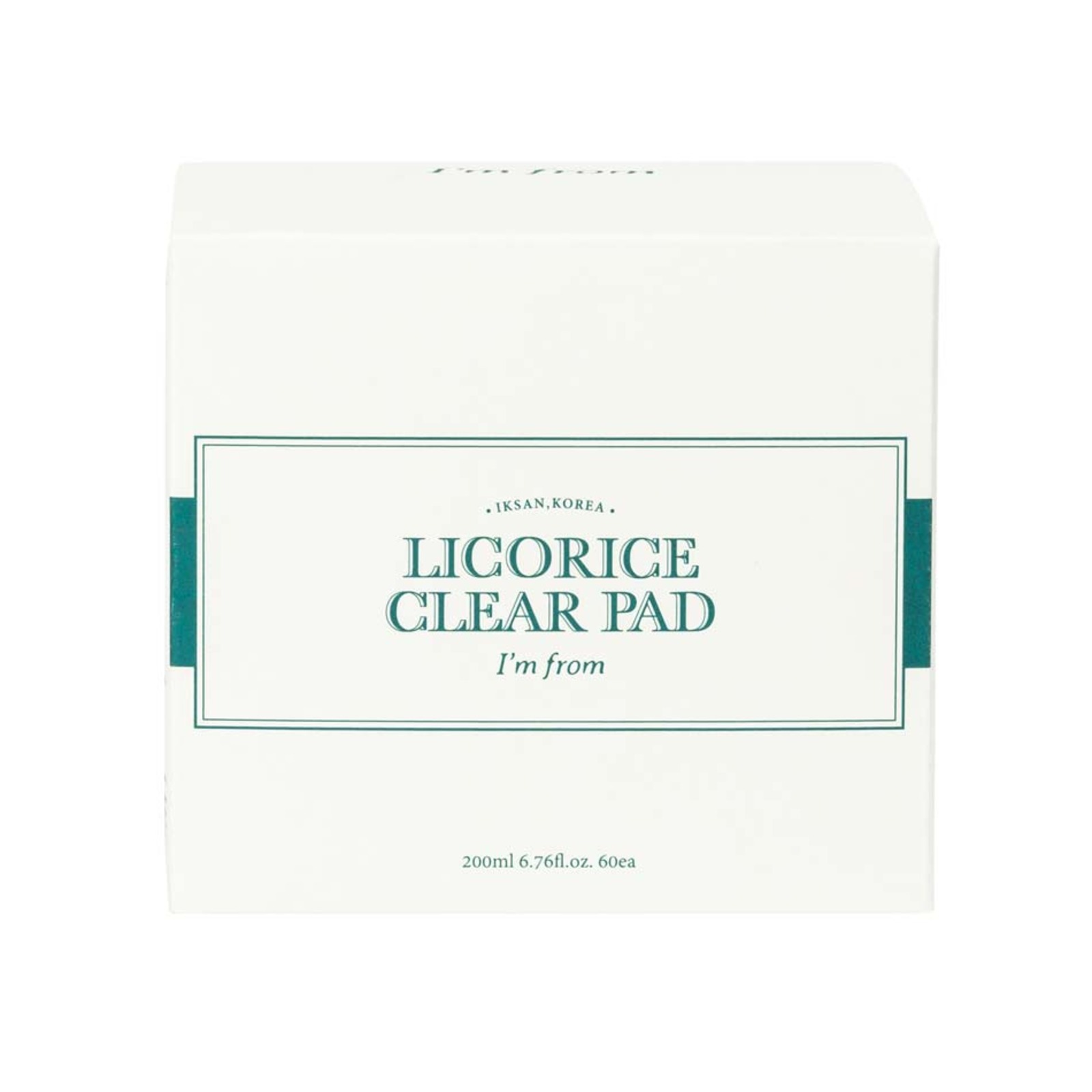 I'm from Licorice Clear Pad NTUC FairPrice