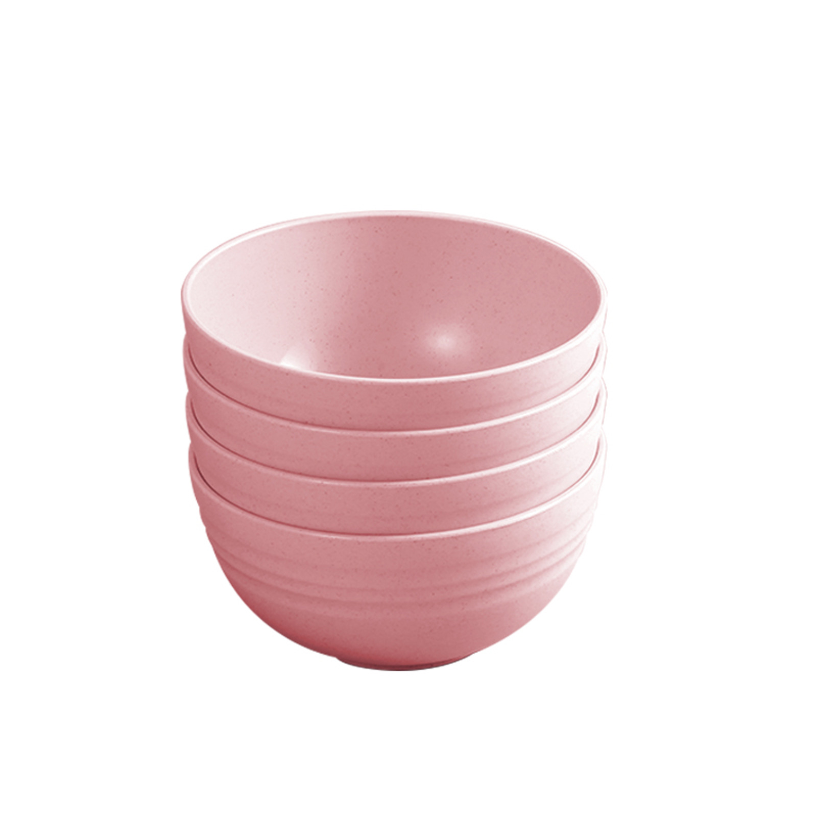 Best Choice Pink Wheat Straw Small Bowl Set NTUC FairPrice