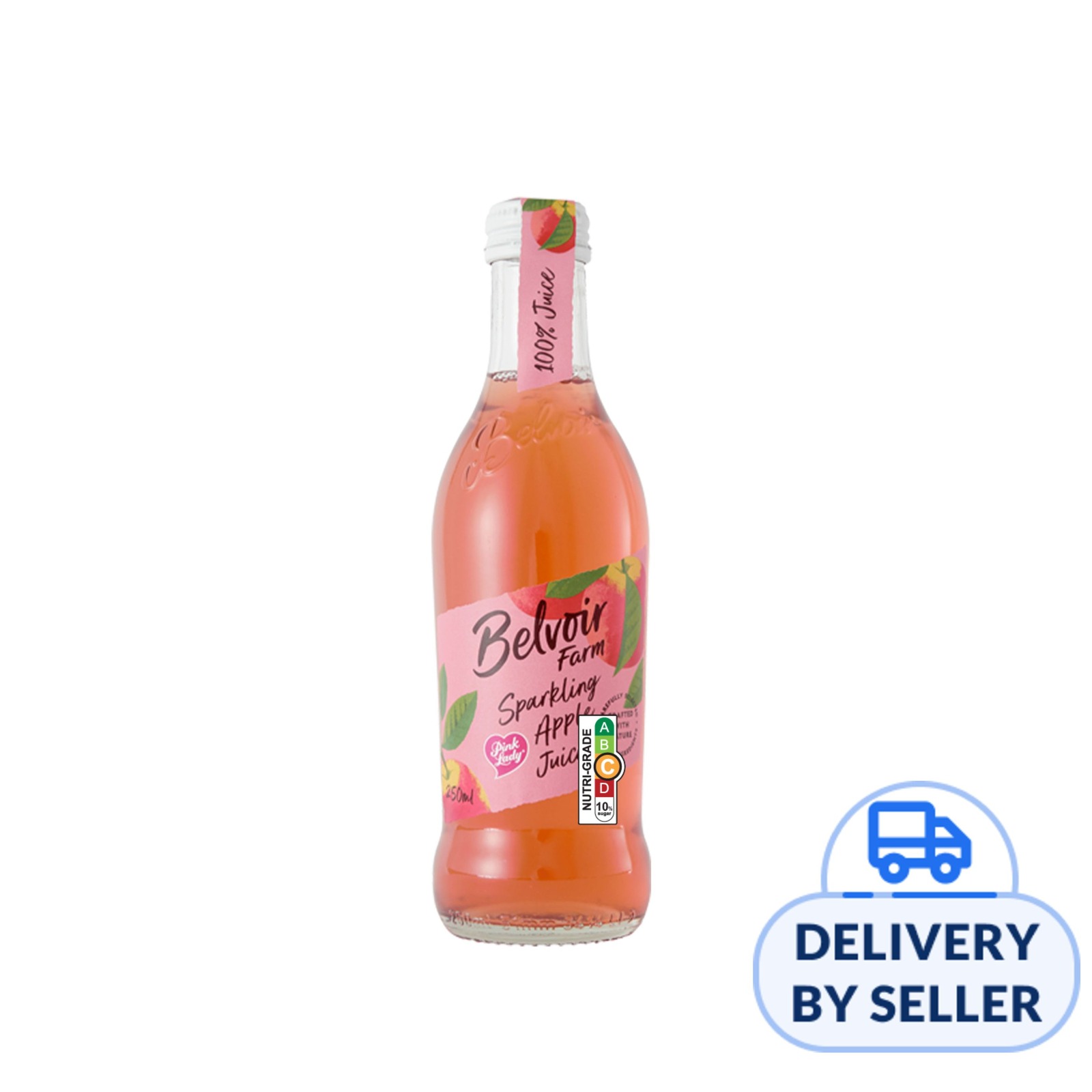 Belvoir Pink Lady Sparkling Apple Juice Presse 250ML NTUC FairPrice