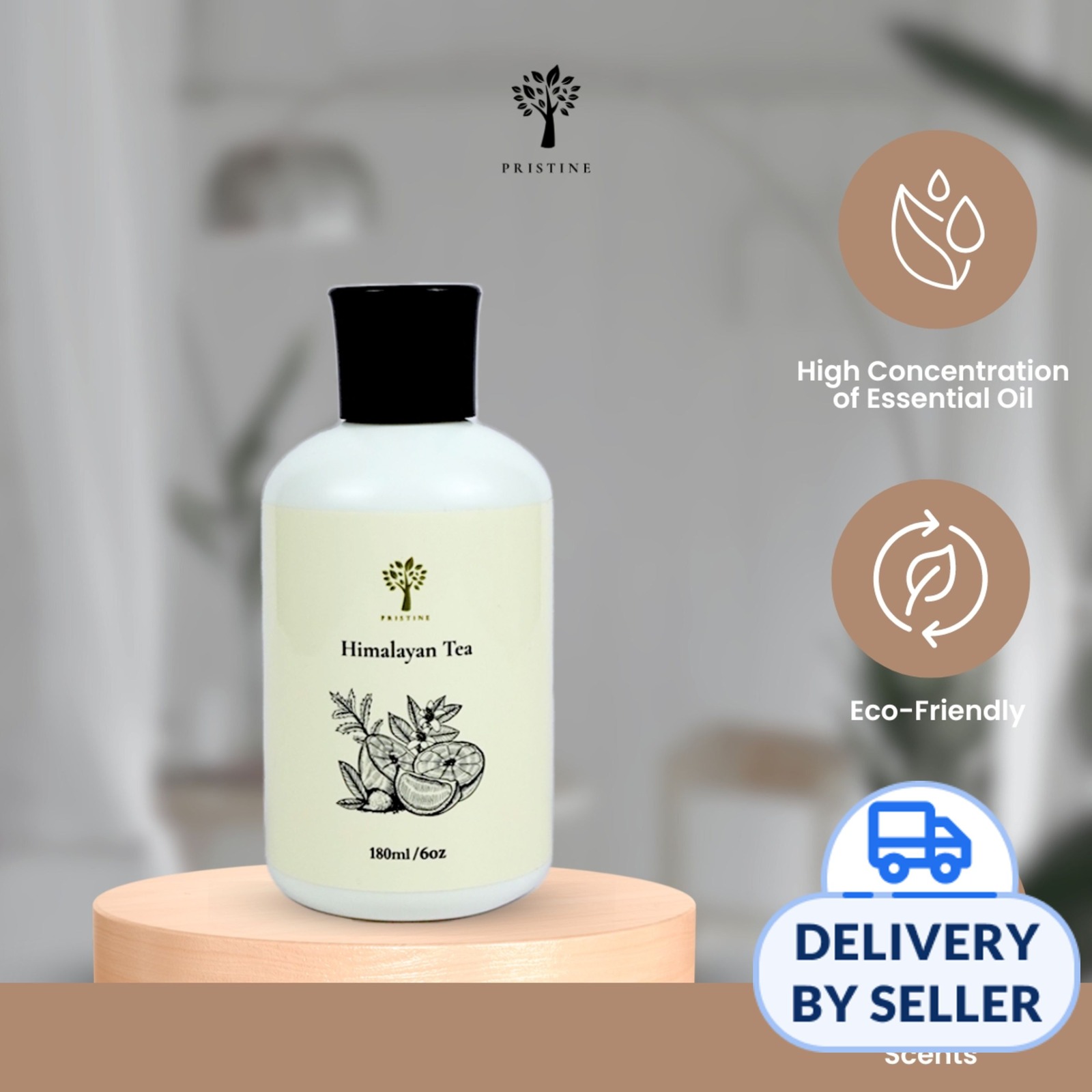 Pristine Home Scent Refill - Himalayan Tea- 180ml | NTUC FairPrice