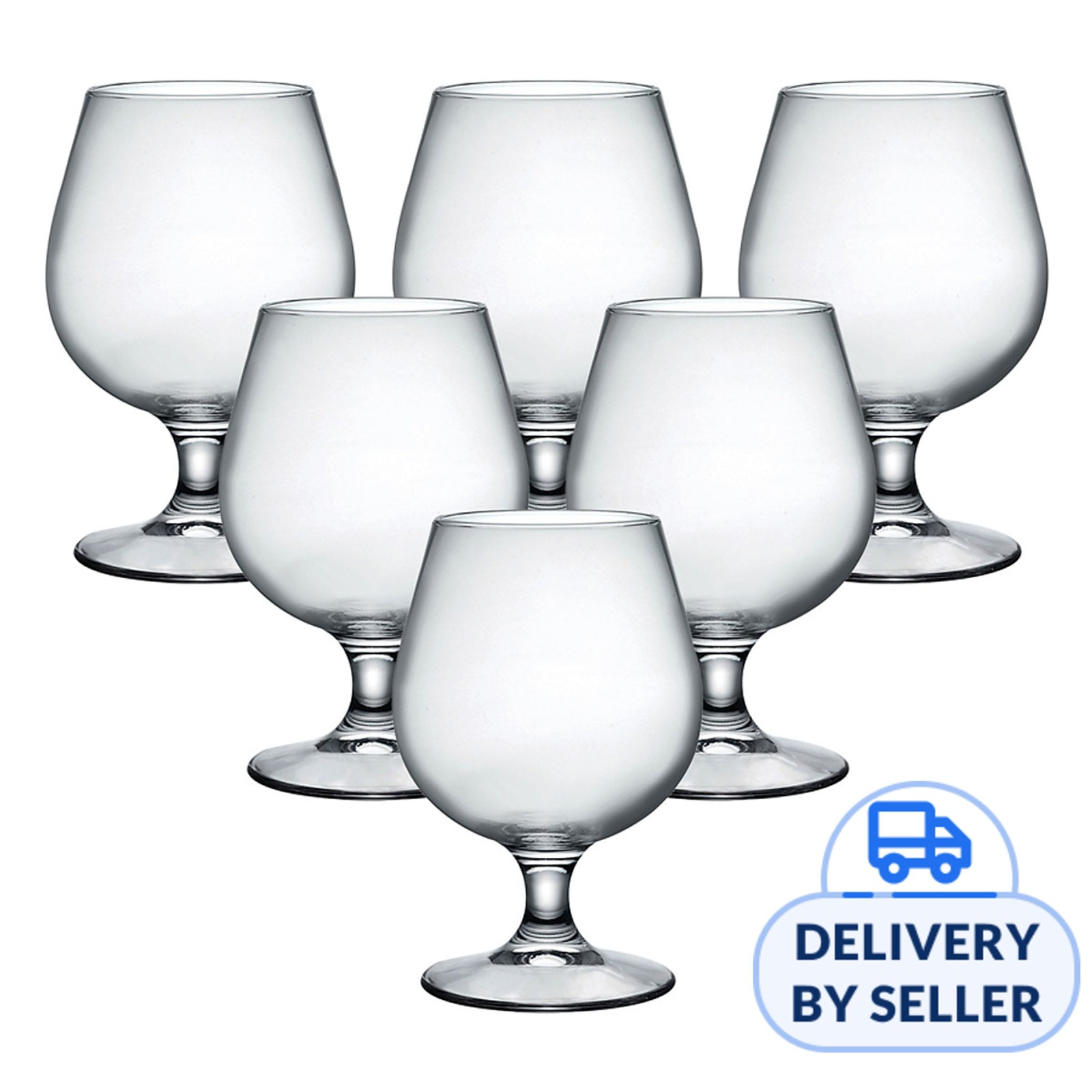 Verres à Cognac Bormioli Rocco - Lot De 6, 645ml, Clair Et Sans Plomb
