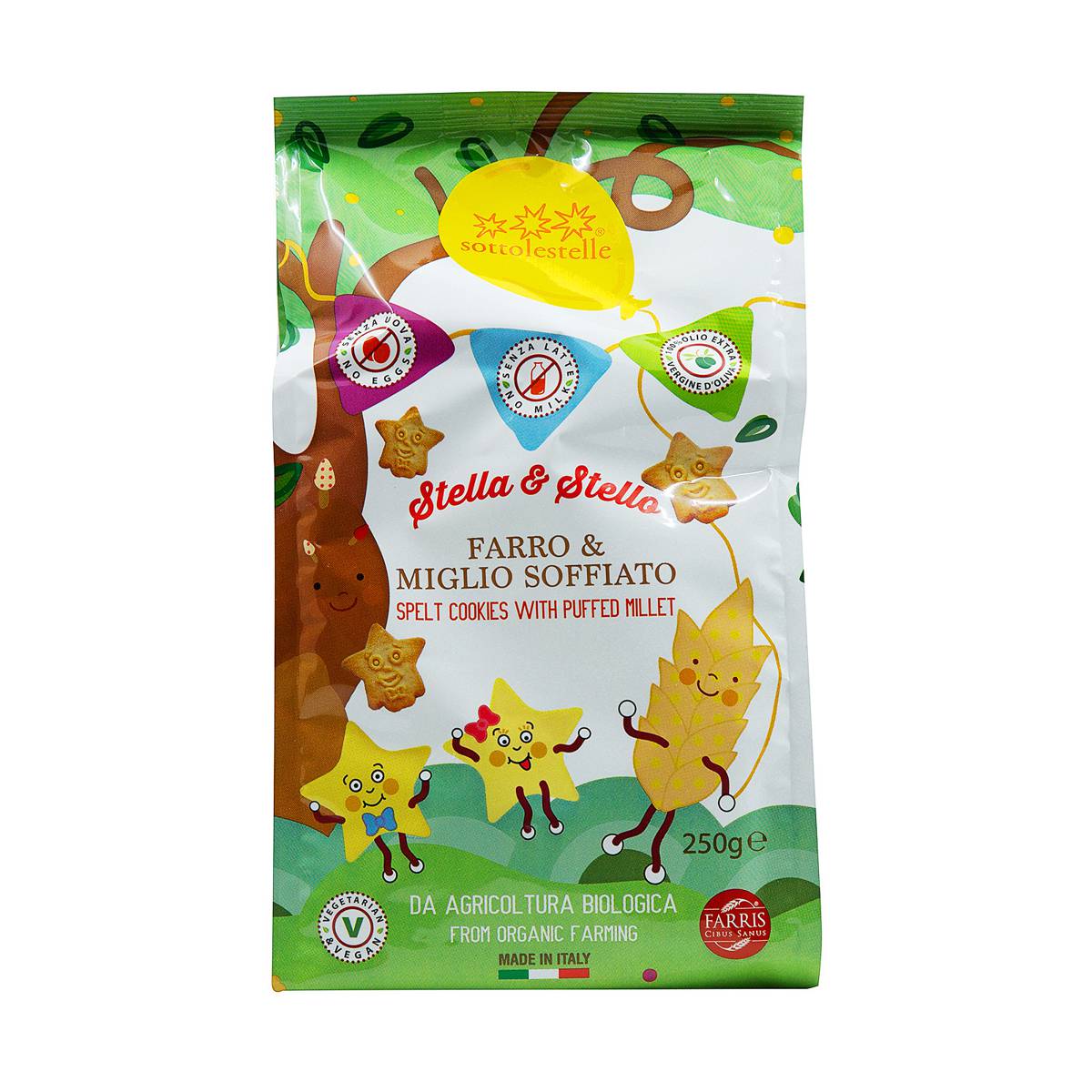 Stella & Stello Organic Cookies Spelt with Puffed Millet NTUC FairPrice