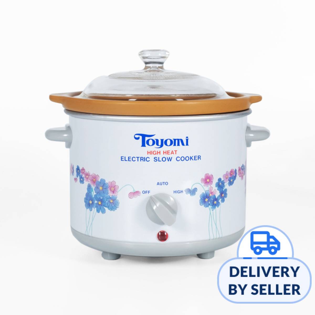 Toyomi Slow Cooker with High Heat Pot 1.2L HH 1500A NTUC FairPrice
