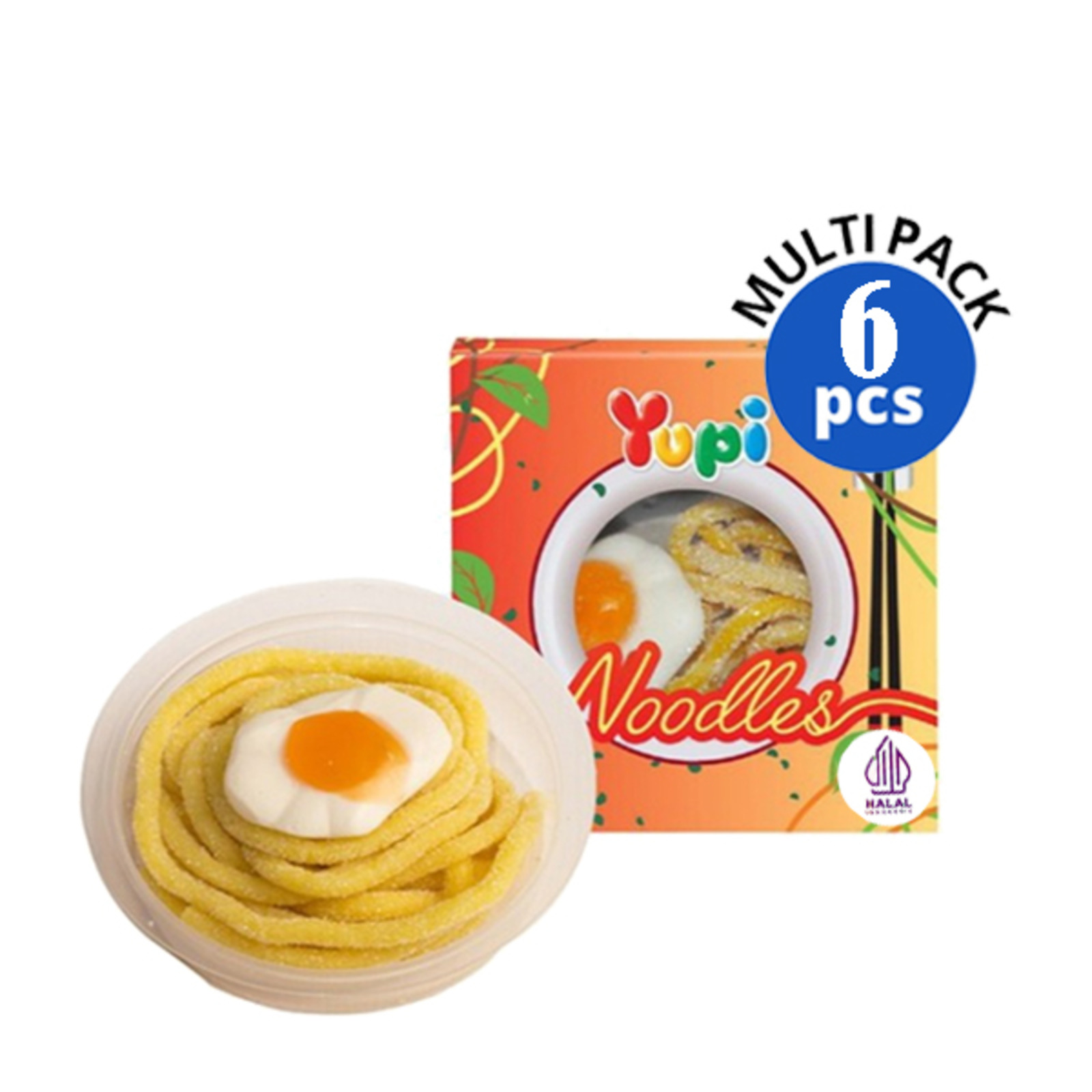 Yupi Gummy Candies Noodle Gummi x 6 Pack NTUC FairPrice