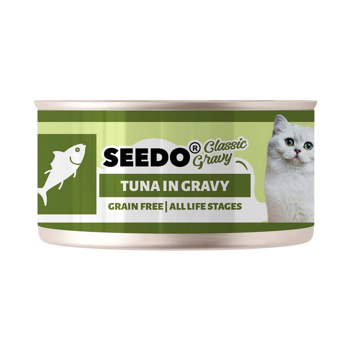 Seedo Classic Gravy Wet Cat canned food (Tuna) NTUC FairPrice