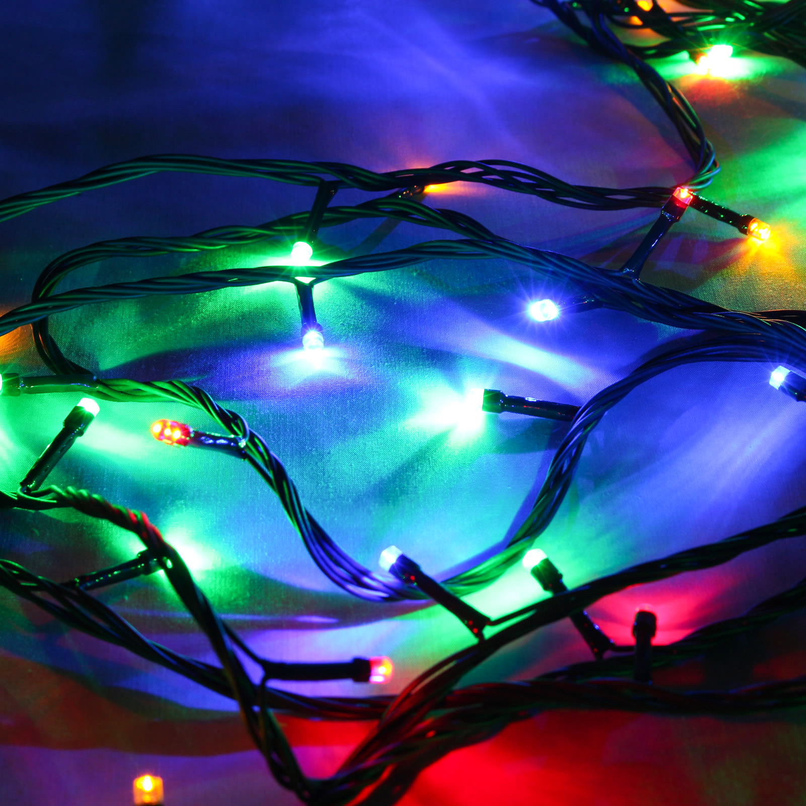 Partyforte Christmas Led Light 10M 100S Safety MarkMulticolo NTUC FairPrice