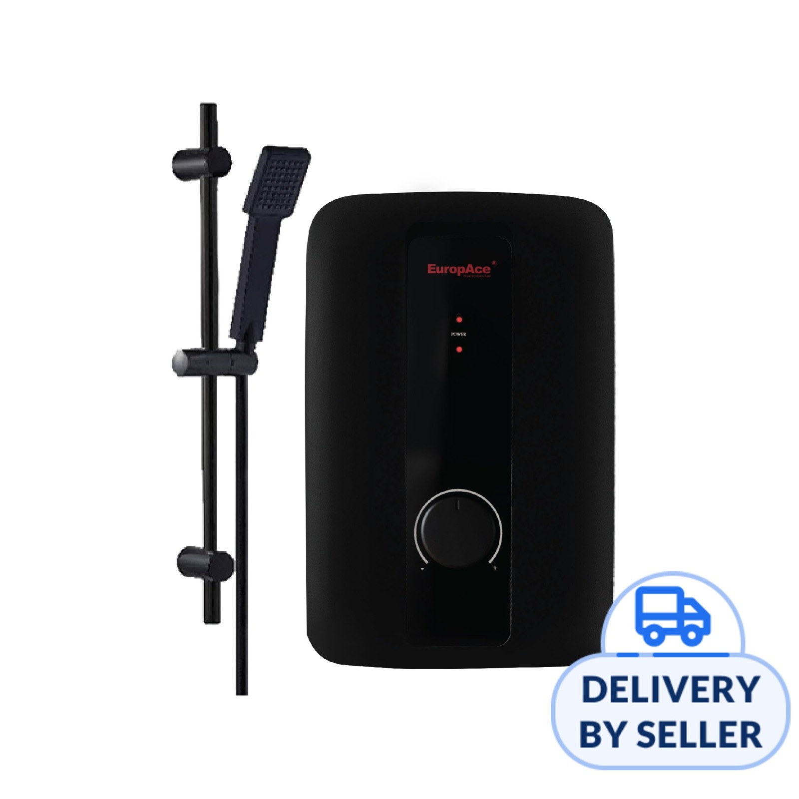 EuropAce Instant Shower Heater Black (EWH 2100W) NTUC FairPrice