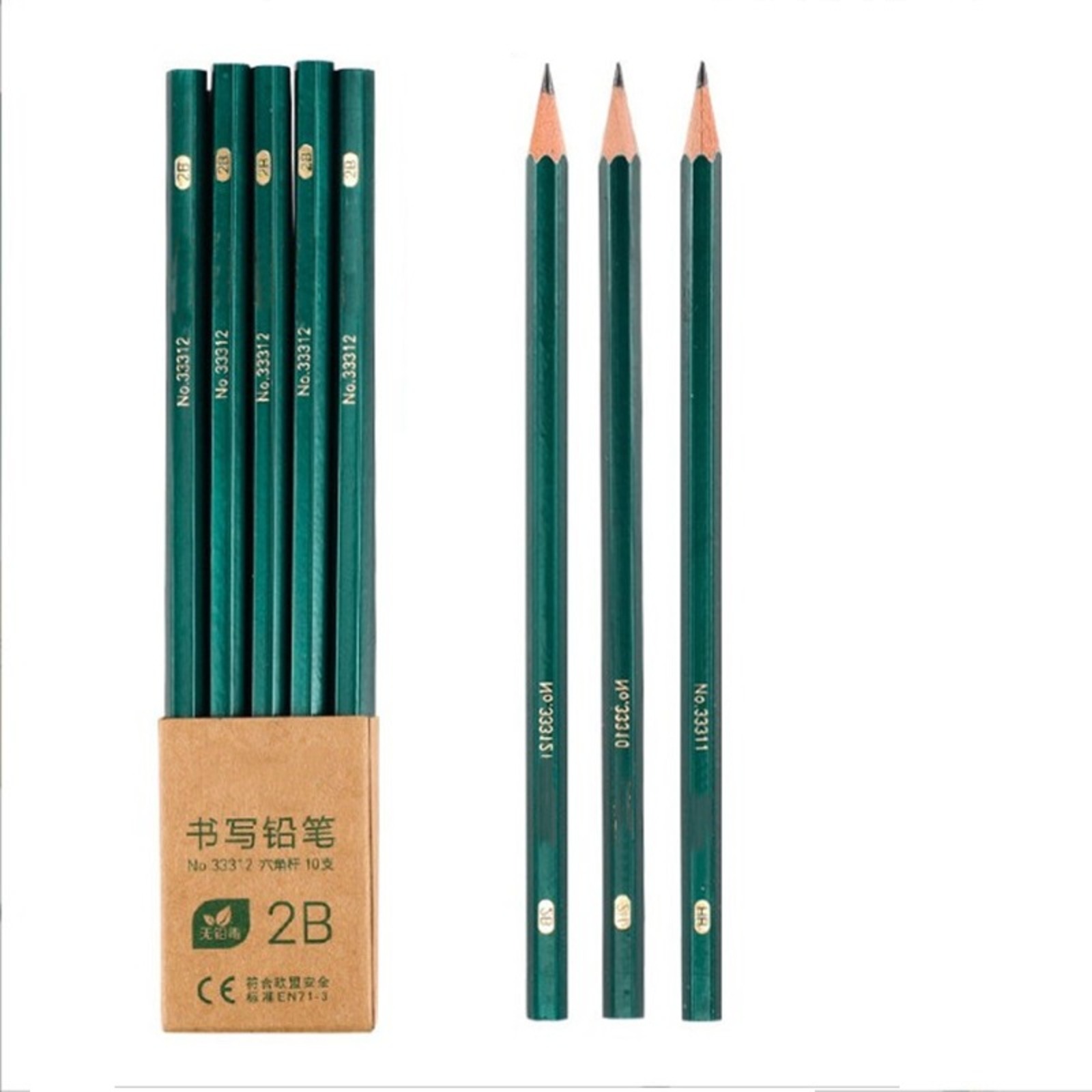 PurityWhite 2B pencils NTUC FairPrice