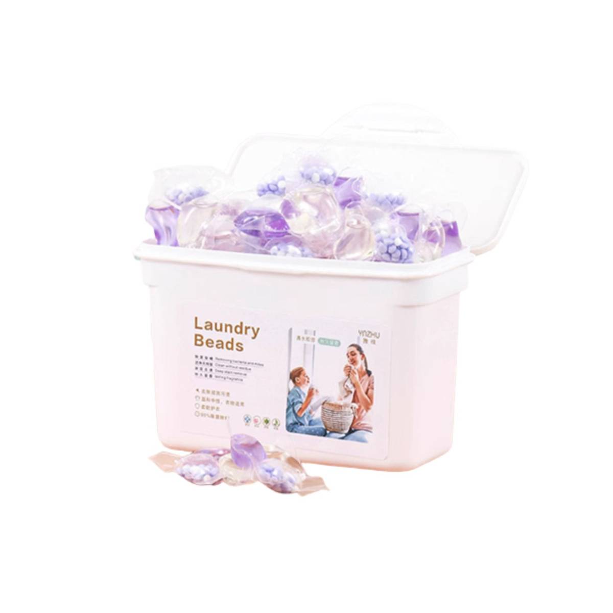 Mr Bazaar Laundry Beads Pods Capsule Lavender 30s NTUC FairPrice