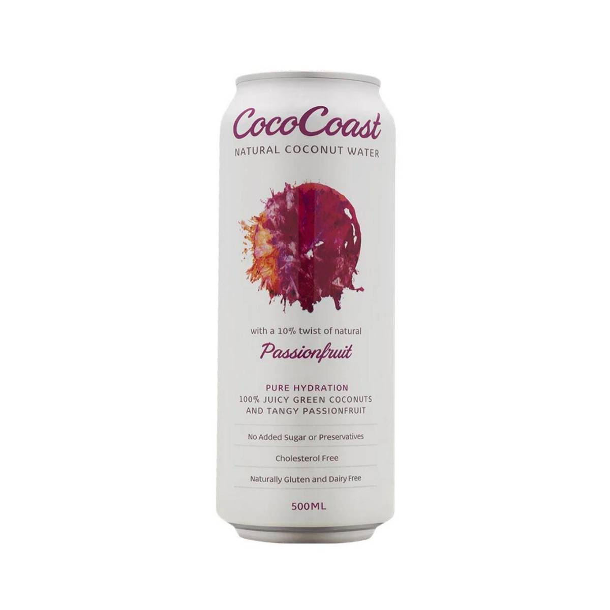 CocoCoast Natural Coconut Water with Passionfruit NTUC FairPrice