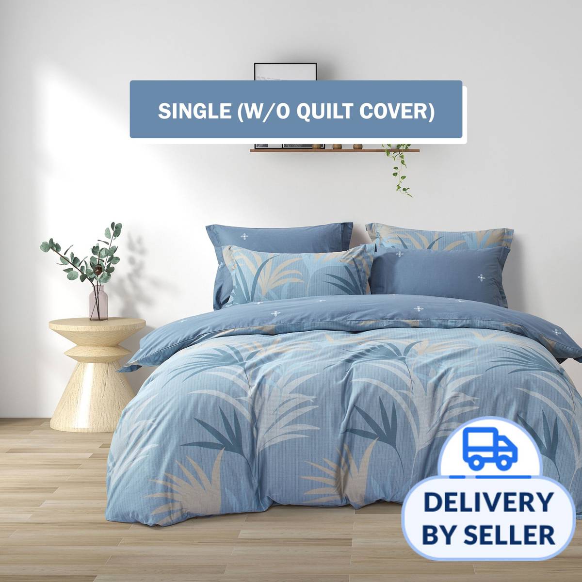 Epitex CP2128 Cotton Printed Fitted Sheet Single NTUC FairPrice