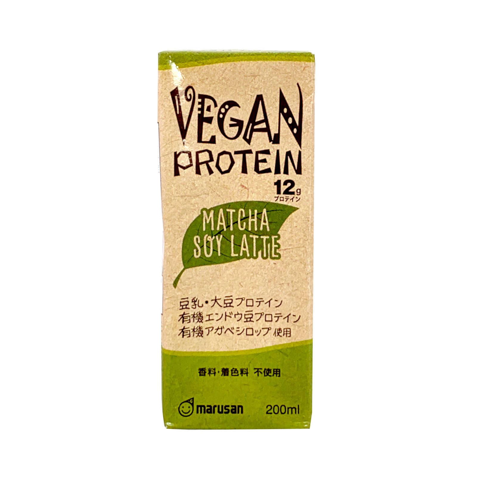 Marusan Matcha Soy Milk Latte Vegan Protein NTUC FairPrice