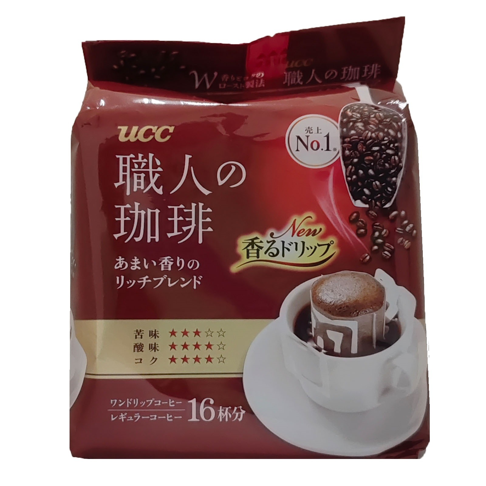 UCC Craftsman's Drip Coffee Sweet Fragrance (Rich Blend) NTUC FairPrice