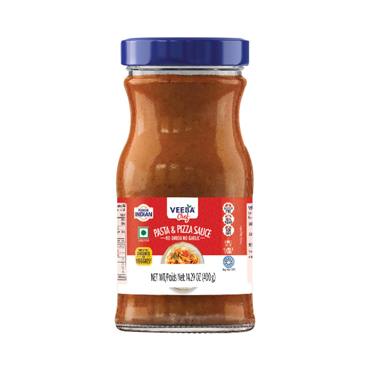 Veeba Pasta & Pizza Sauce (No Garlic No Onion) NTUC FairPrice