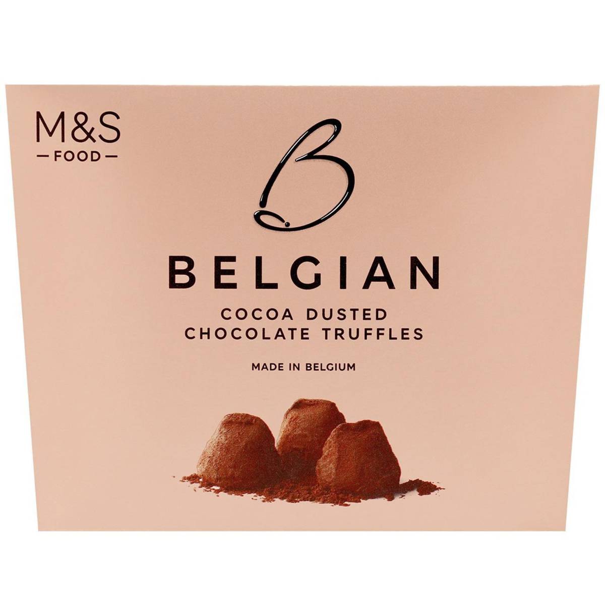 Marks & Spencer Belgian Cocoa Dusted Chocolate Truffles NTUC FairPrice