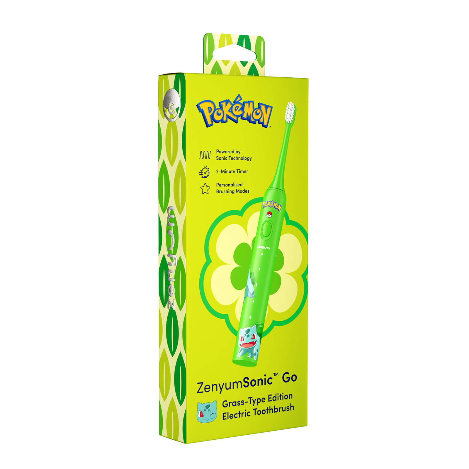 Zenyum Electric Toothbrush Sonic Go (GrassType) NTUC FairPrice