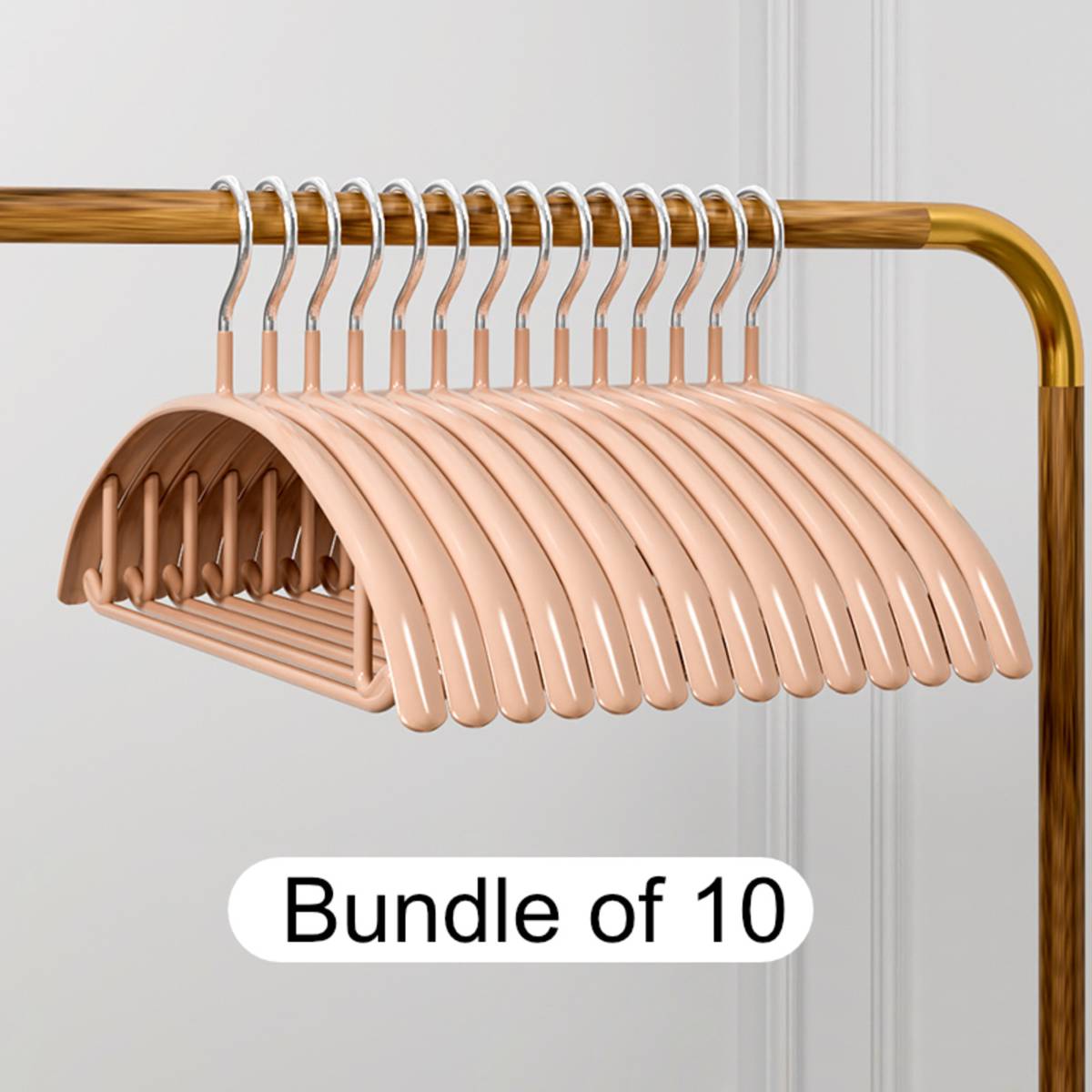 Sweet Home Rainbow Plasticcoated Hanger Sunset Orange NTUC FairPrice