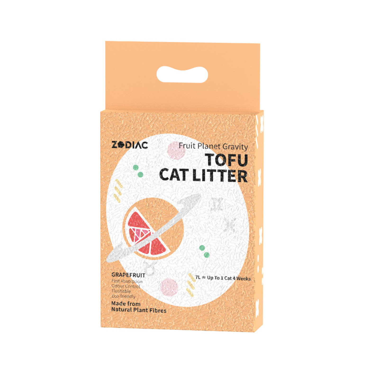 ZODIAC Australia Fruity Tofu Cat Litter Grapefruit NTUC FairPrice