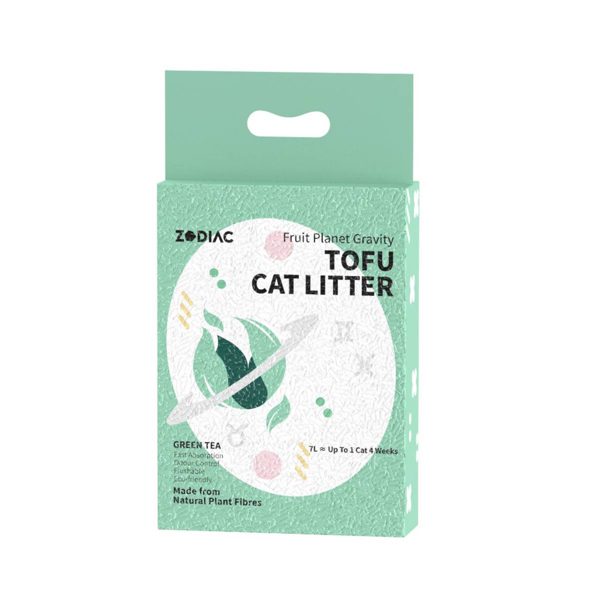 ZODIAC Australia Fruity Tofu Cat Litter Green Tea NTUC FairPrice
