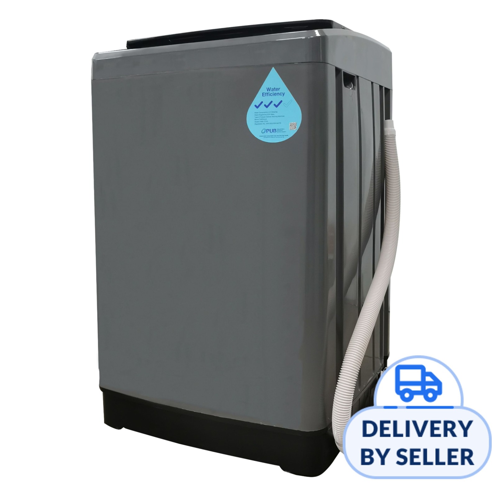 Farfalla 8kg Top Load Automatic Washing Machine FWM1729A NTUC FairPrice