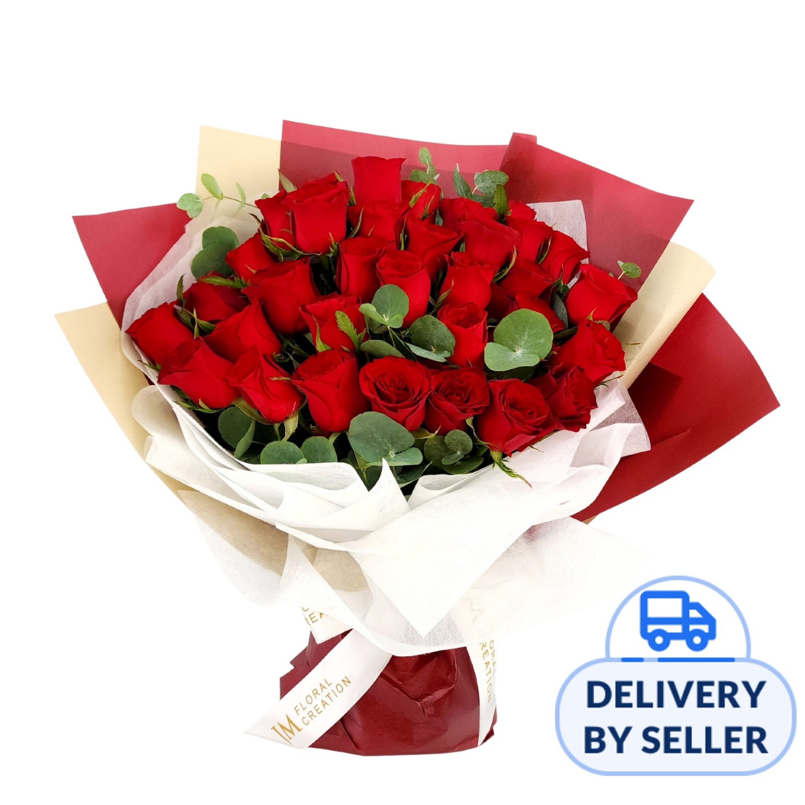 JM Flower Guiliana Bouquet (33 Roses) | NTUC FairPrice