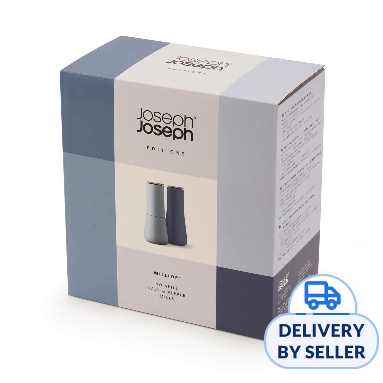 Joseph Joseph Milltop Salt and Pepper SetSky Editions NTUC FairPrice