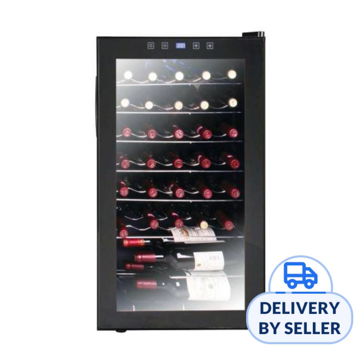 EuropAce 33 Bottles Wine ChillerEWC 1331Digital Temperature NTUC