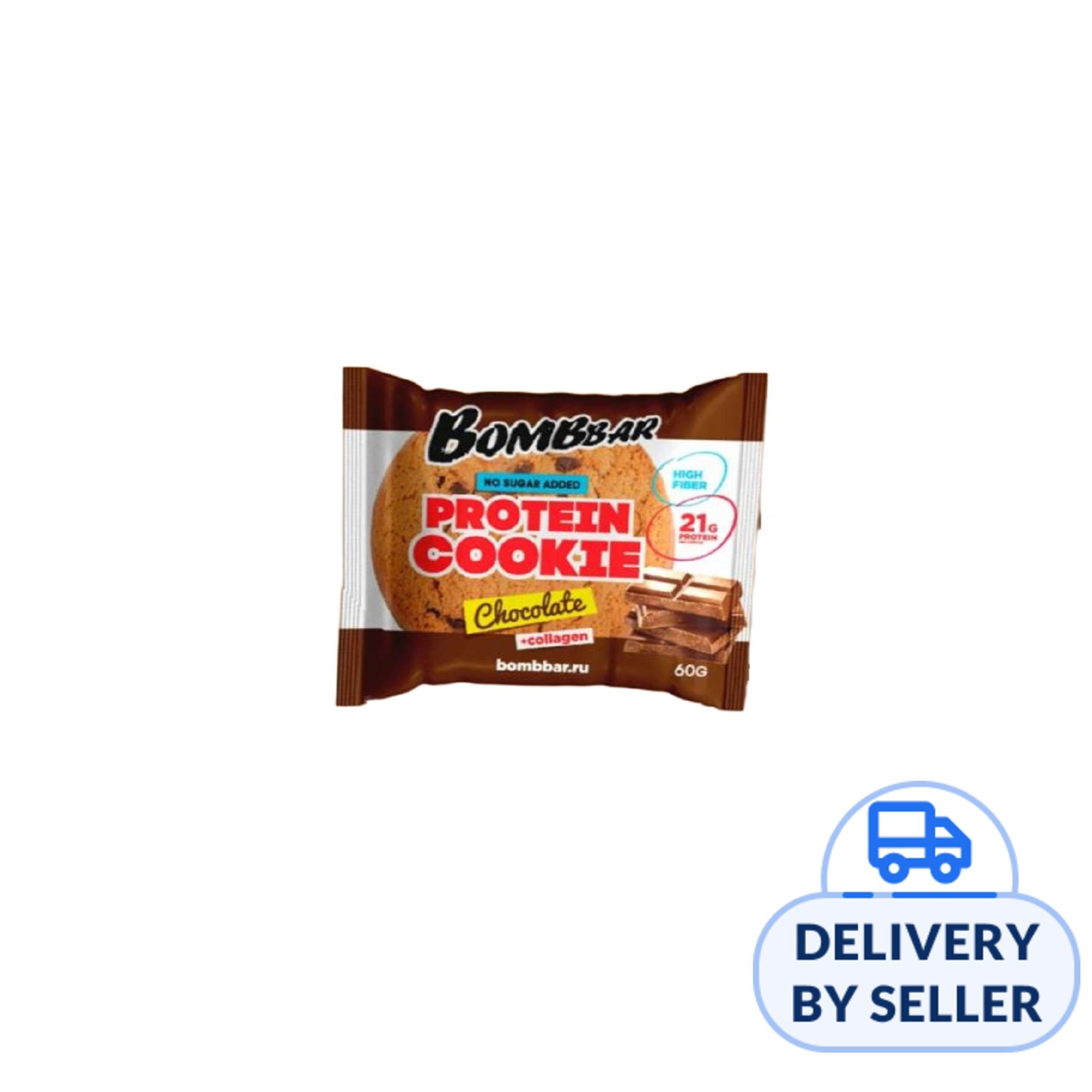 BOMBBAR Non-Glazed Low Calorie Protein Cookie - Chocolate | NTUC FairPrice