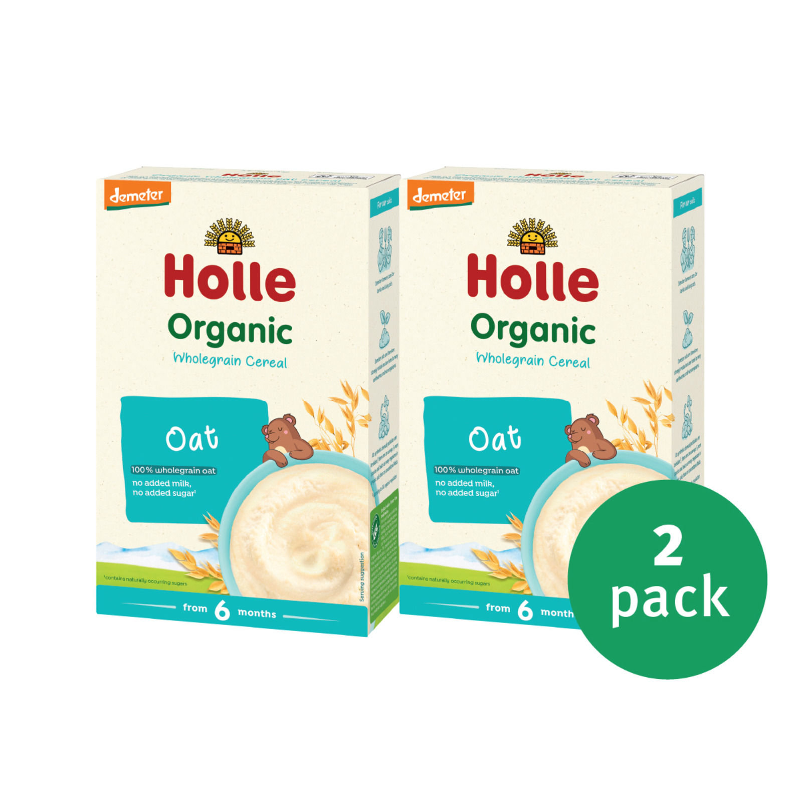 Buy Holle Organic Milk Cereal With Oat Strawberry & Apple At | Free Shipping $35+ In Canada