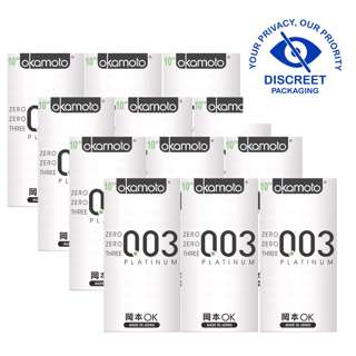 Okamoto [Bundle] 003 Platinum Condoms