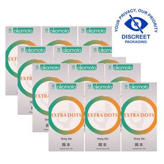 Okamoto [Bundle] OK Extra Dots Condoms