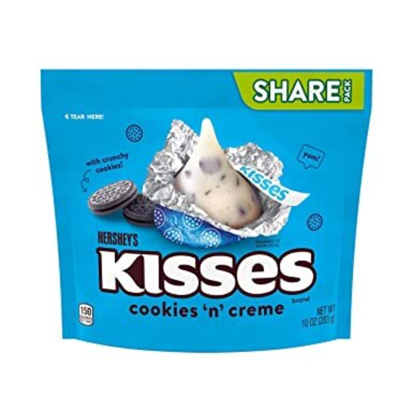 Hershey'S Kisses Cookies 'N' Creme, Share Pack NTUC FairPrice