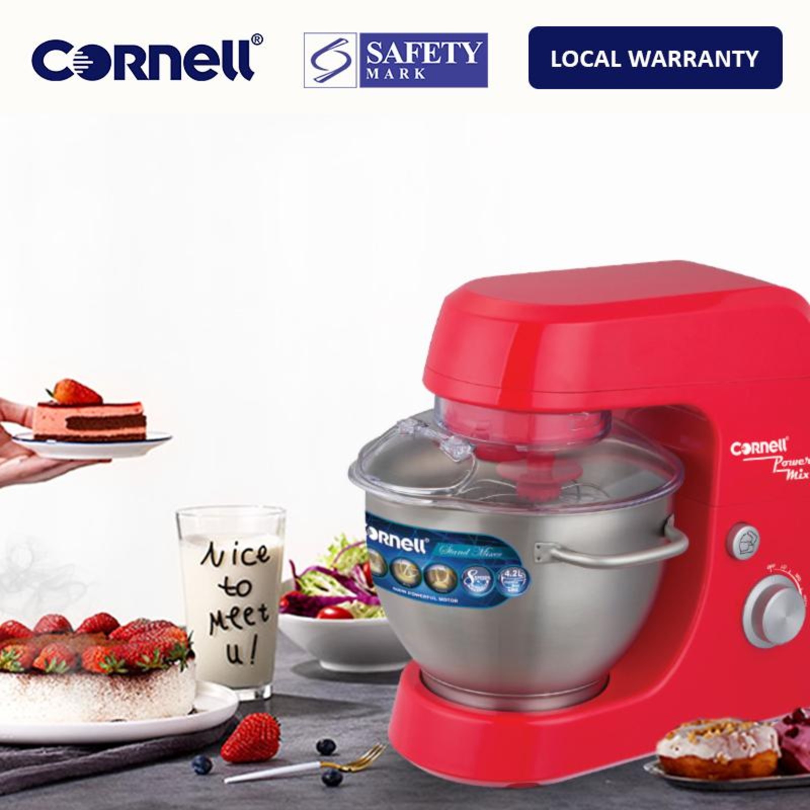 cornell stand mixer