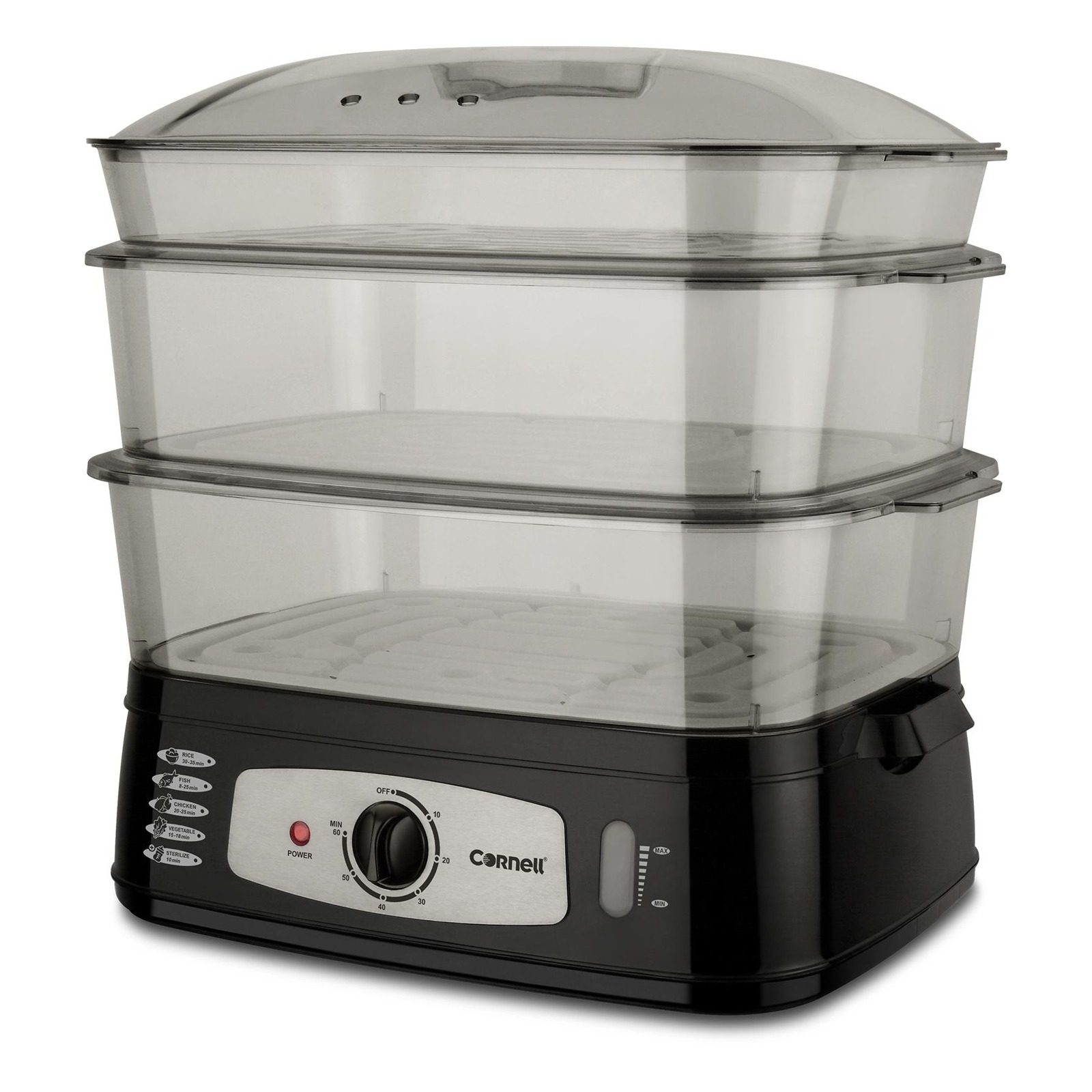 how do you use a 3 tier steamer