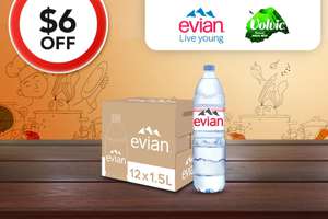 $6 off Evian