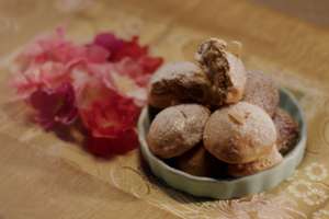 Lotus Mooncake Cookies