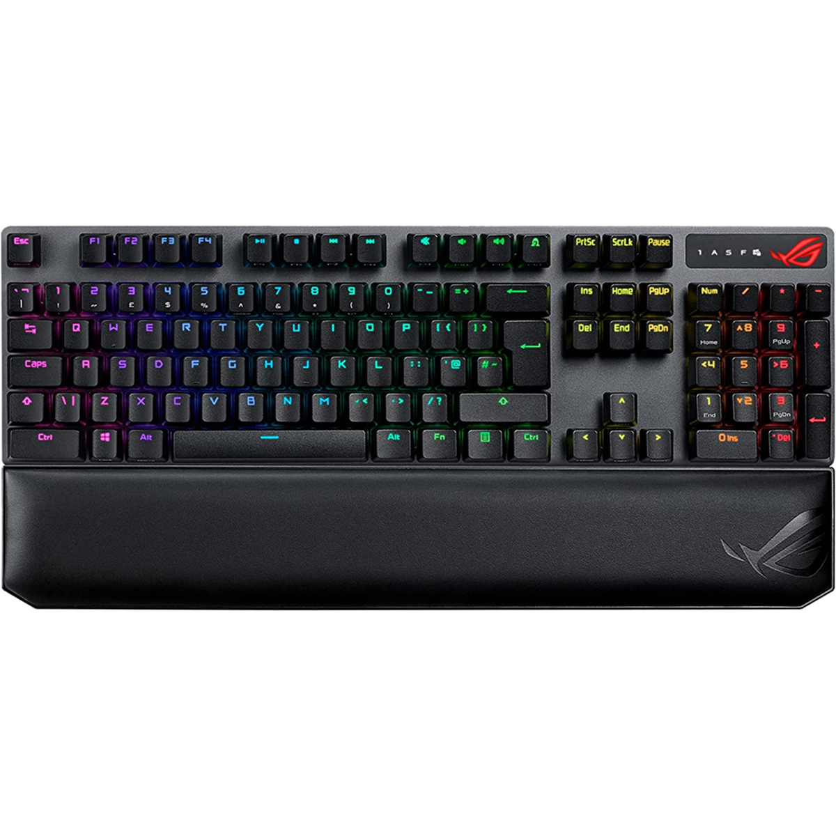 Asus Rog Strix Scope Deluxe Nx Red Switch Wireless Keyboard NTUC