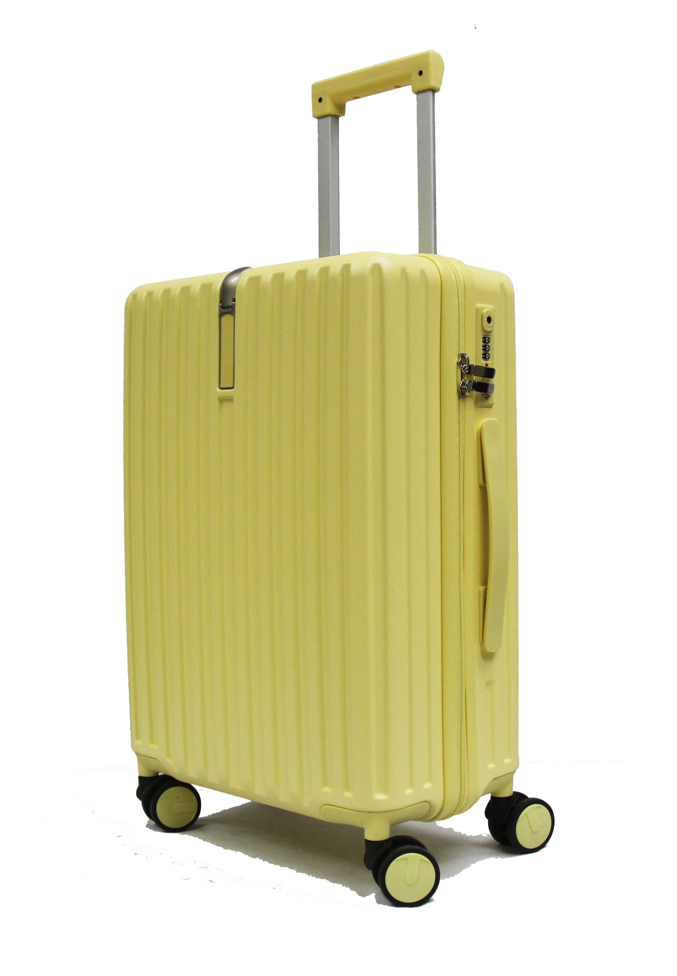 24" Cotton Candy Polycarbonate Luggage with 8 Spinner Wheels NTUC FairPrice