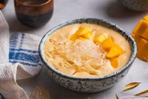 Mango Sago with Pomelo