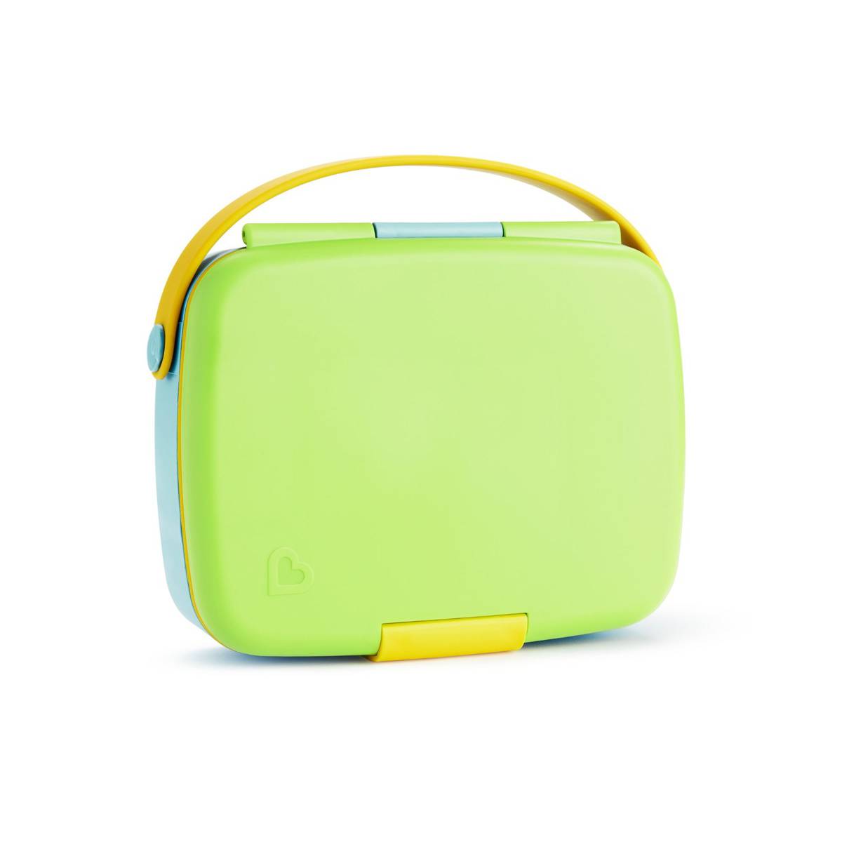 Munchkin Lunch Bento Box W/ Stainless Steel Utensils (Green) NTUC