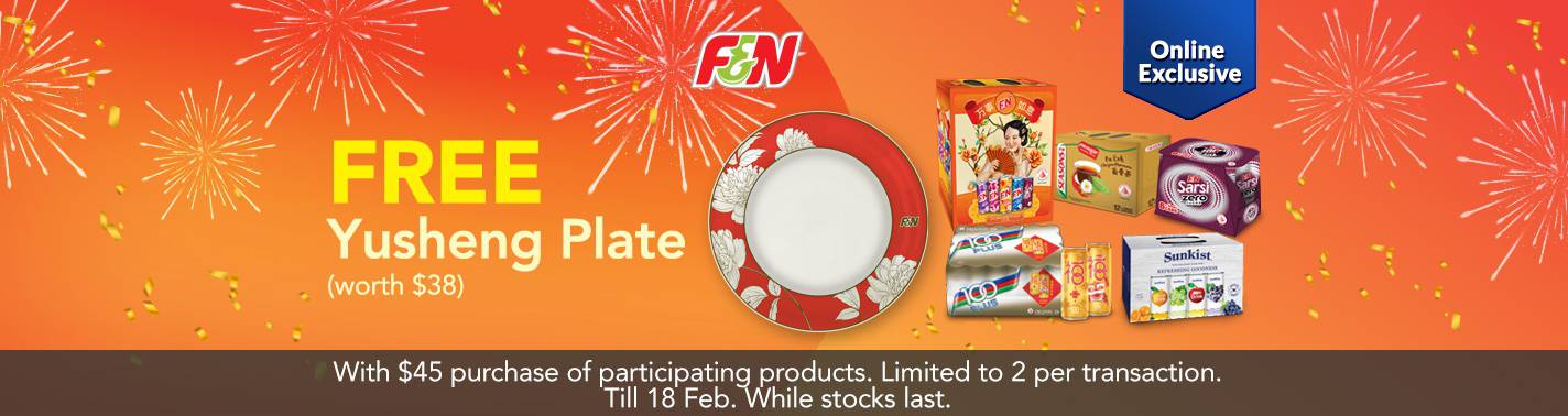 FairPrice Free Yusheng Plate