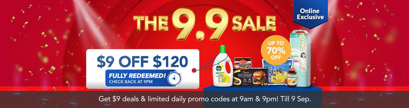 FairPrice Online 9.9 Sale